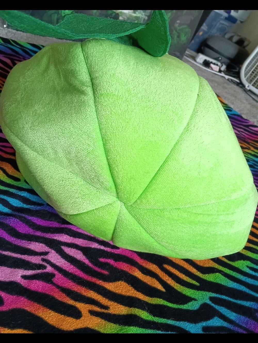 💚 Plants vs Zombies Child Peashooter Costume Medium M Halloween Fun Kids EA